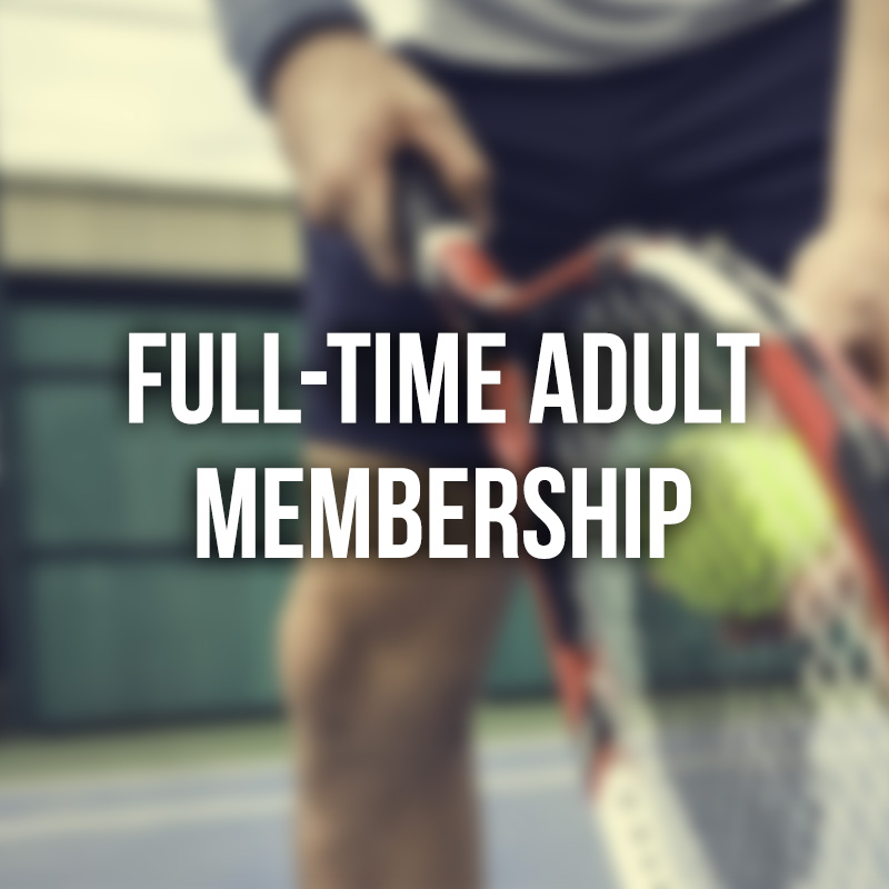 Tennis Full-Time Adult Membership (Mid-Season)