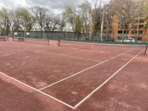 Tennis courts inside the fence (1)