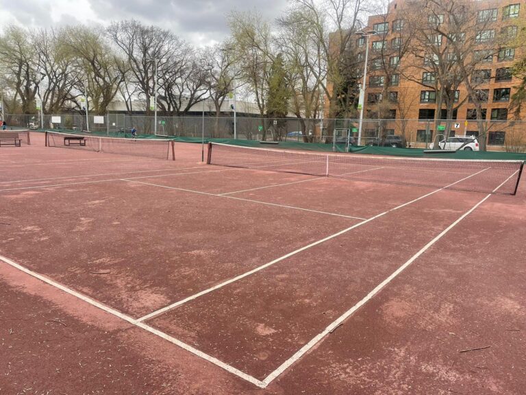 Tennis courts inside the fence (1)